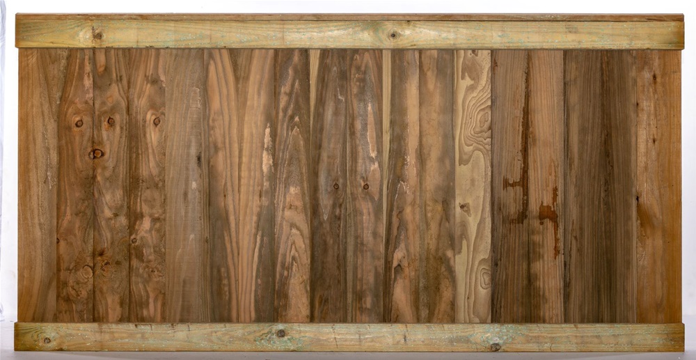 6ft x 3ft Closeboard Panel Green