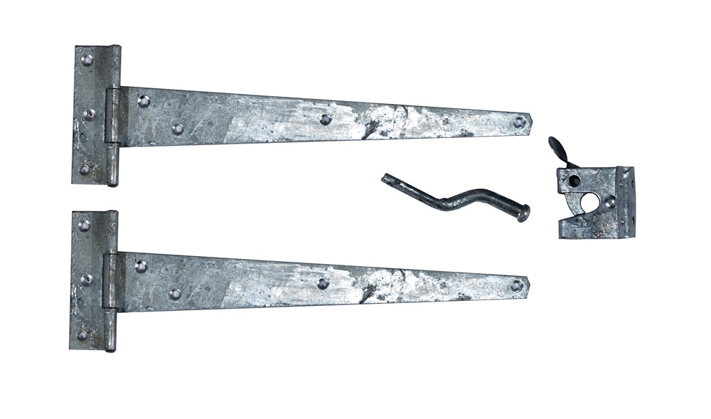 Gate Latch Set for Palisade Gates - Galvanised