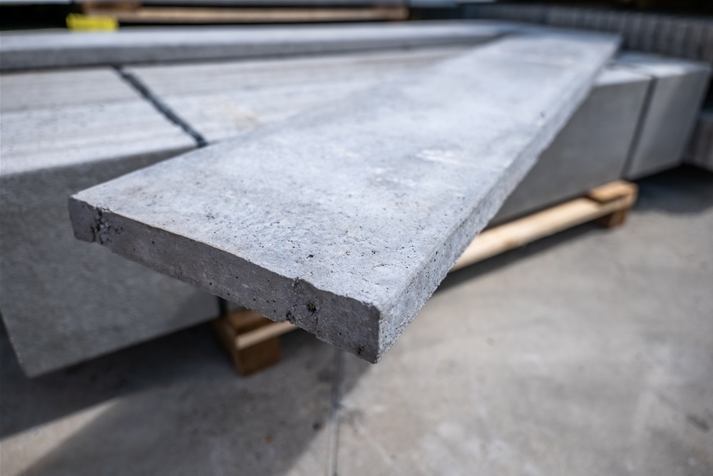 2.4m x 150mm x 50mm  concrete gravel boards 