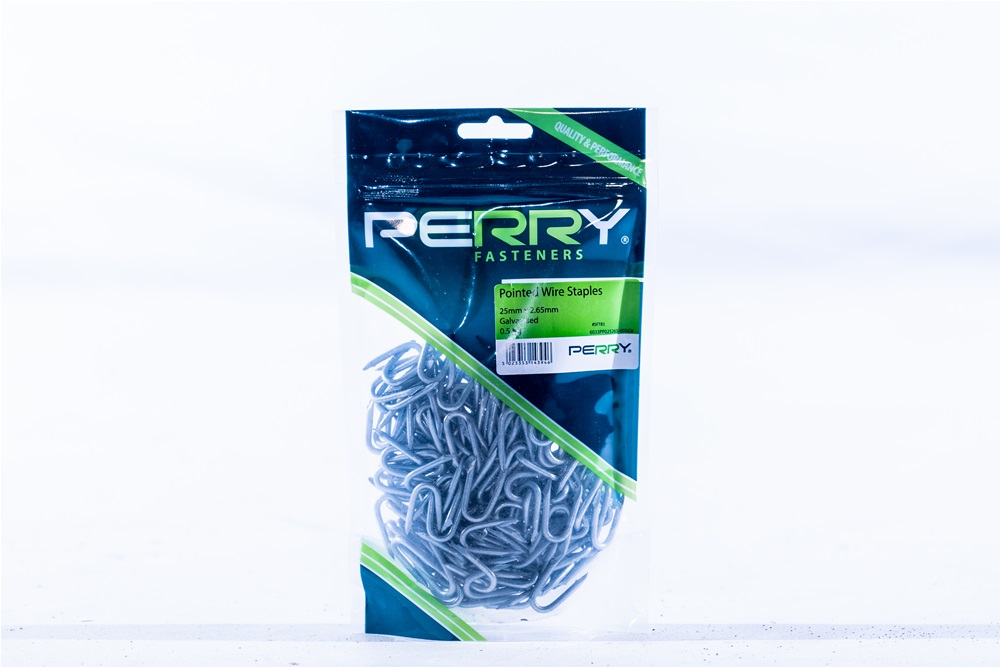 25mm x 2.65mm Pointed Wire Staples 500g