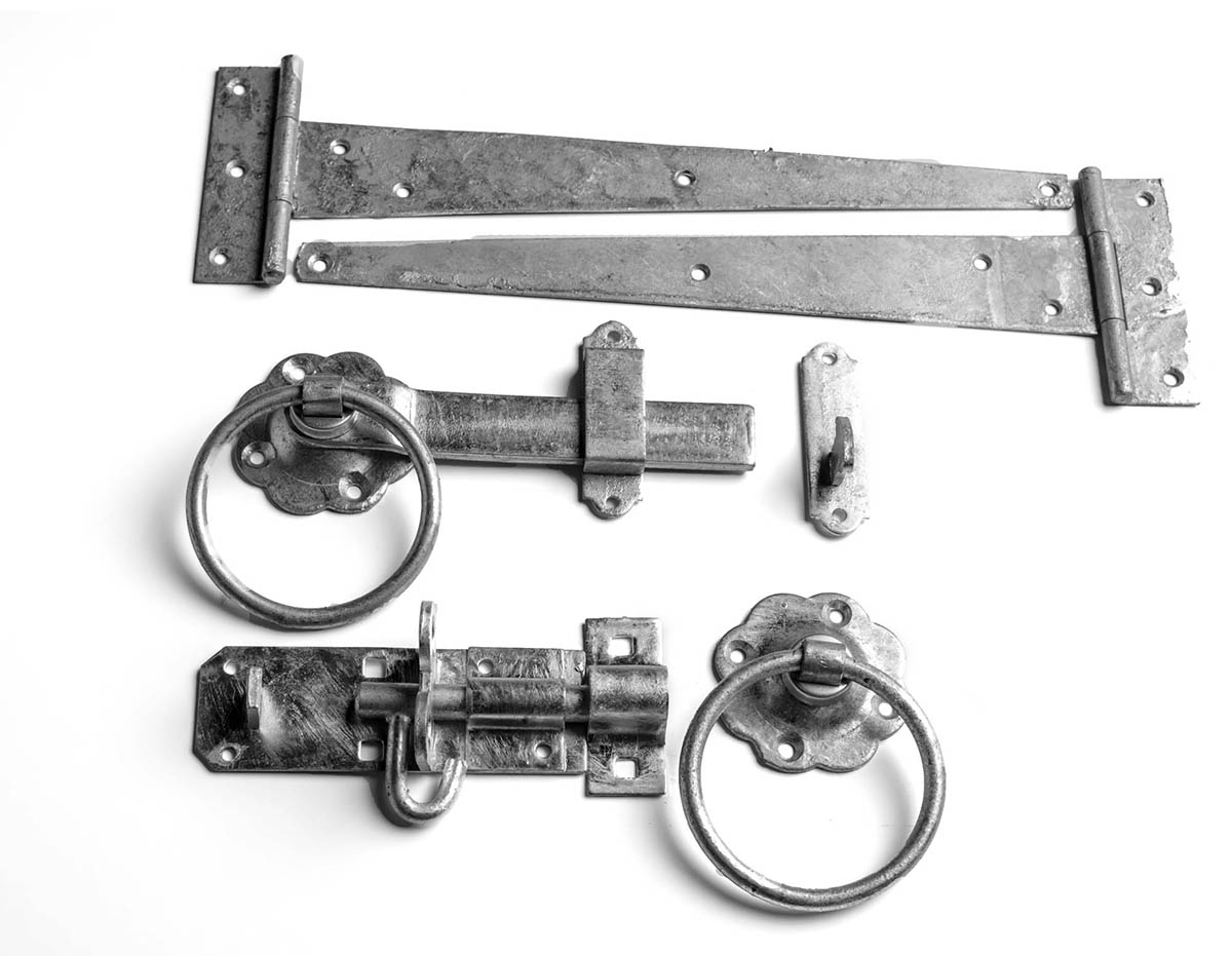 Gate Latch Set - Galvanised